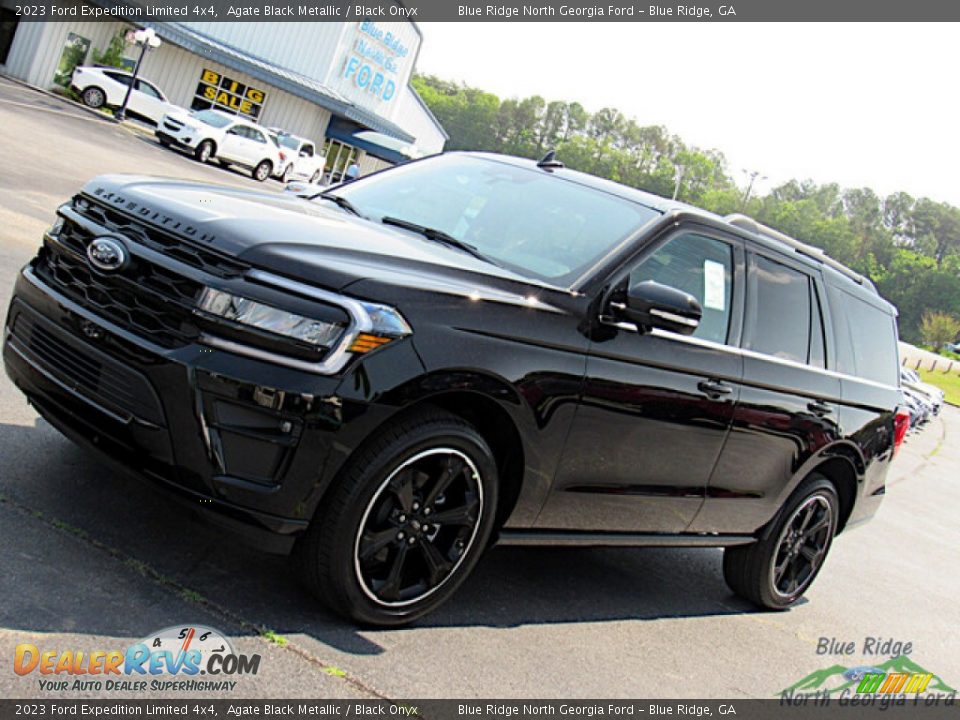 2023 Ford Expedition Limited 4x4 Agate Black Metallic / Black Onyx Photo #30