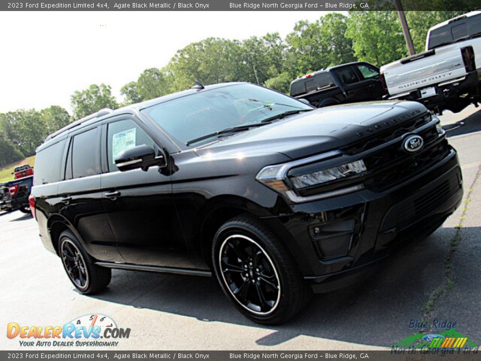 2023 Ford Expedition Limited 4x4 Agate Black Metallic / Black Onyx Photo #31