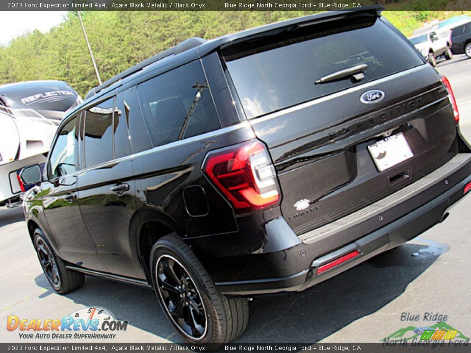 2023 Ford Expedition Limited 4x4 Agate Black Metallic / Black Onyx Photo #33