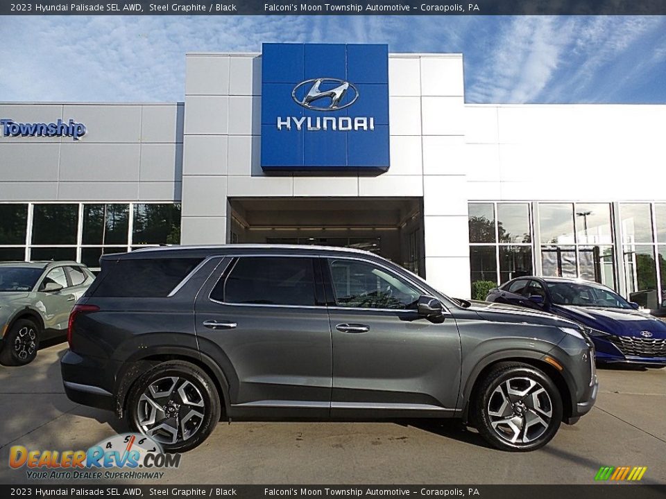 2023 Hyundai Palisade SEL AWD Steel Graphite / Black Photo #1