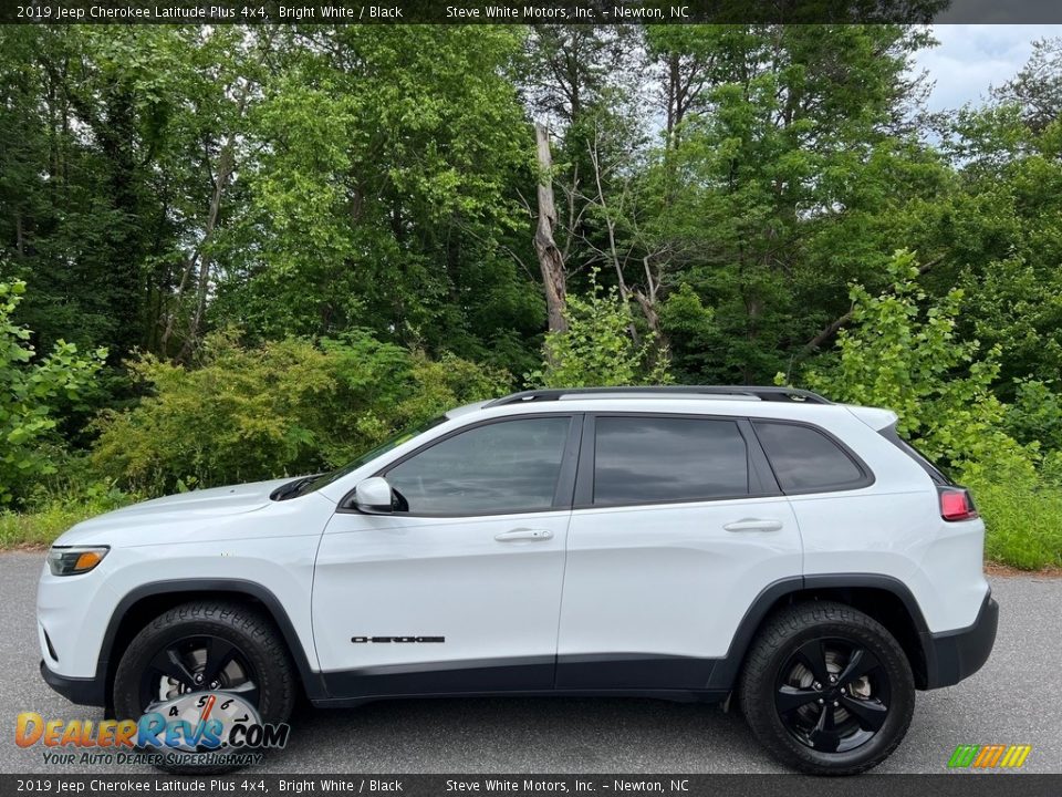 Bright White 2019 Jeep Cherokee Latitude Plus 4x4 Photo #1
