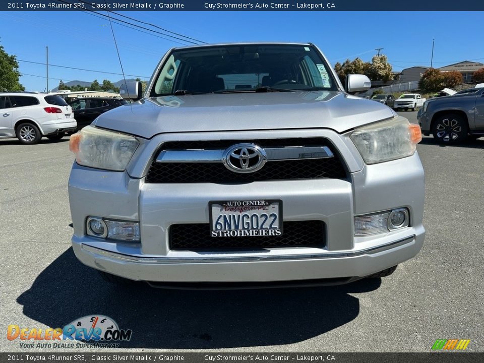 2011 Toyota 4Runner SR5 Classic Silver Metallic / Graphite Photo #2