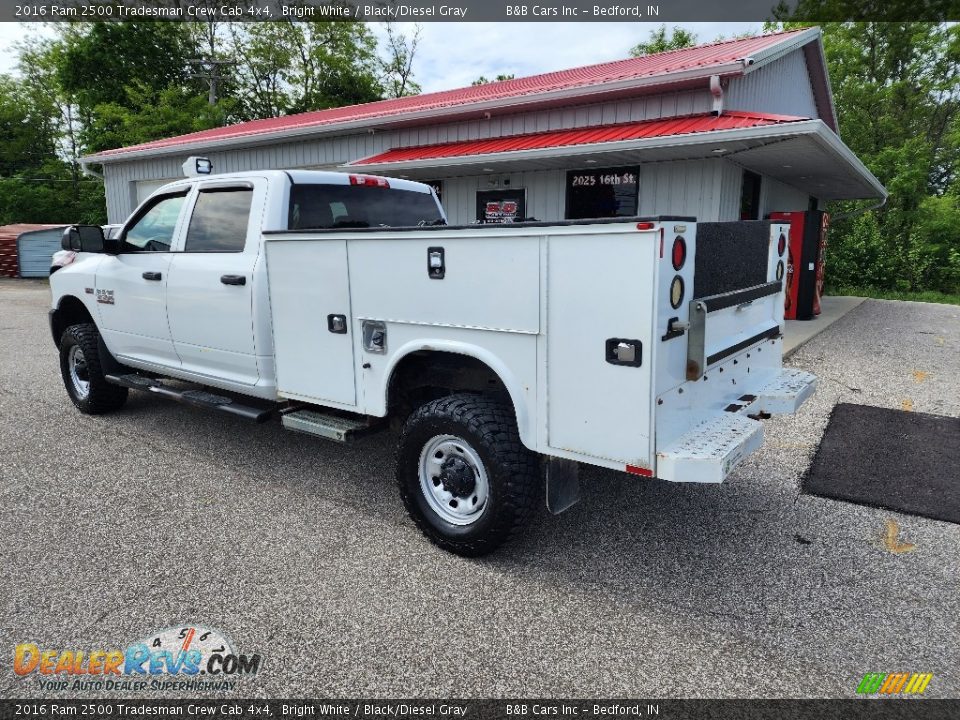 2016 Ram 2500 Tradesman Crew Cab 4x4 Bright White / Black/Diesel Gray Photo #2