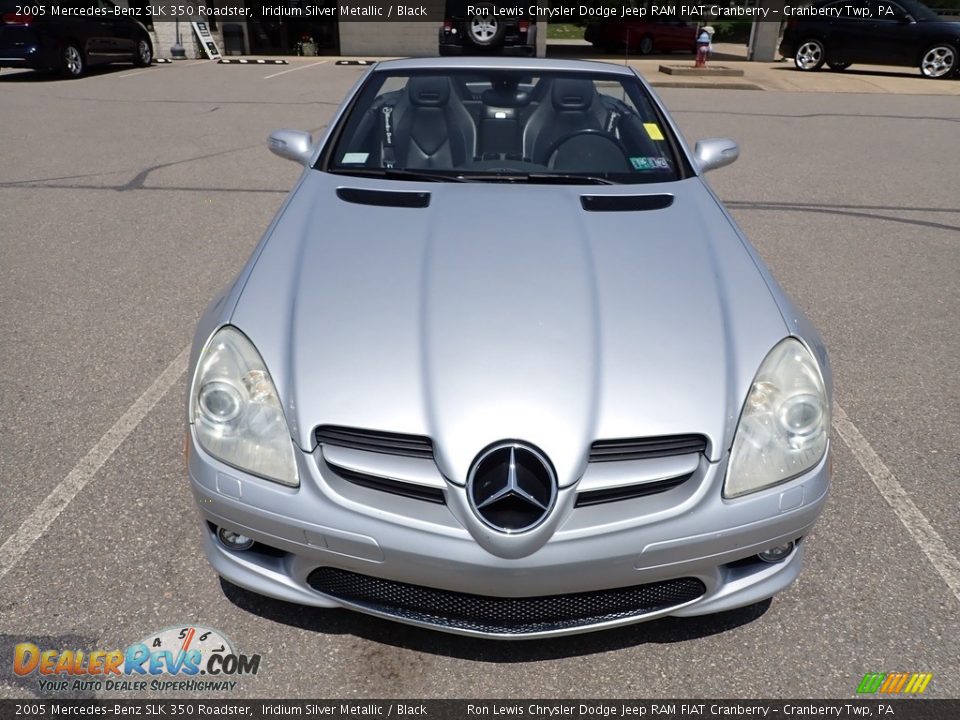 2005 Mercedes-Benz SLK 350 Roadster Iridium Silver Metallic / Black Photo #2