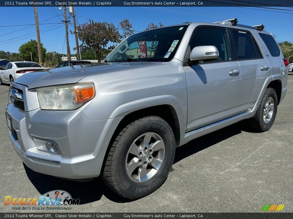 2011 Toyota 4Runner SR5 Classic Silver Metallic / Graphite Photo #3