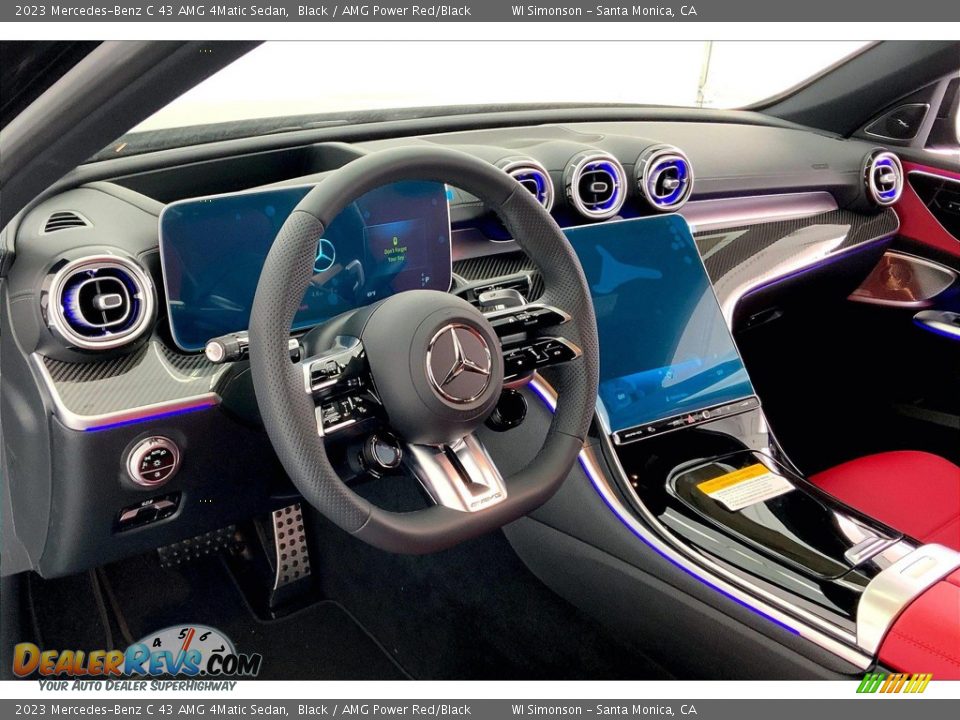 Dashboard of 2023 Mercedes-Benz C 43 AMG 4Matic Sedan Photo #4