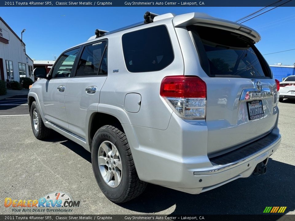 2011 Toyota 4Runner SR5 Classic Silver Metallic / Graphite Photo #4