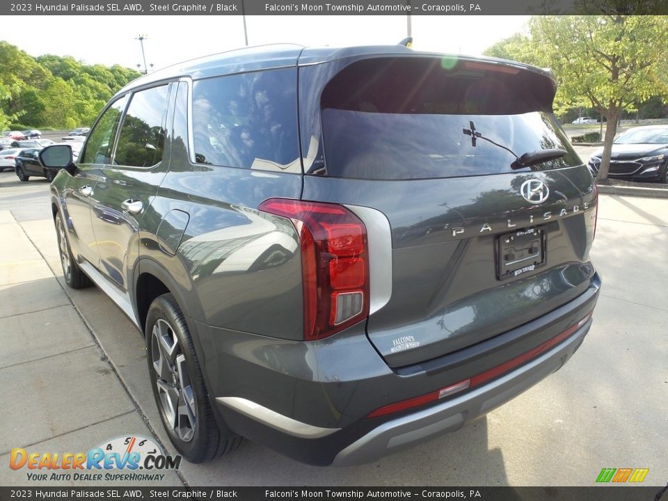 2023 Hyundai Palisade SEL AWD Steel Graphite / Black Photo #5