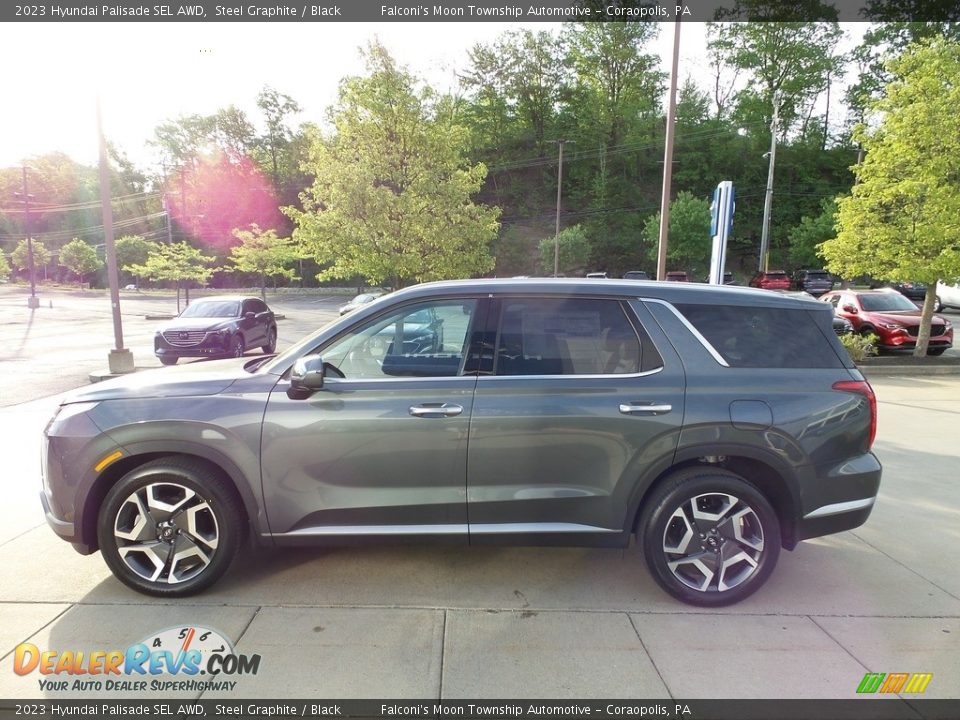 2023 Hyundai Palisade SEL AWD Steel Graphite / Black Photo #6