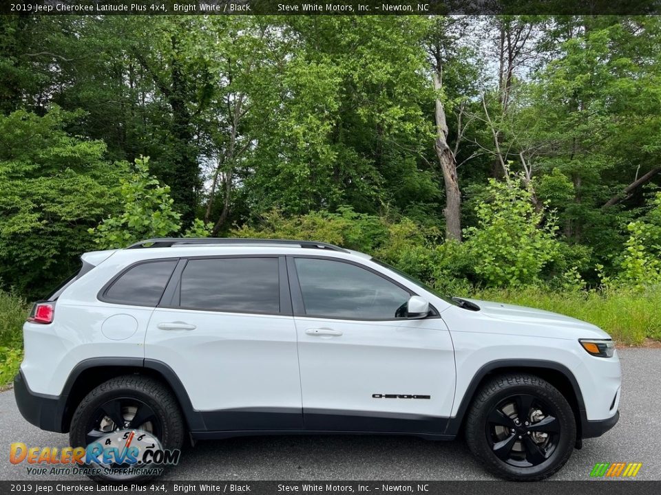 Bright White 2019 Jeep Cherokee Latitude Plus 4x4 Photo #6