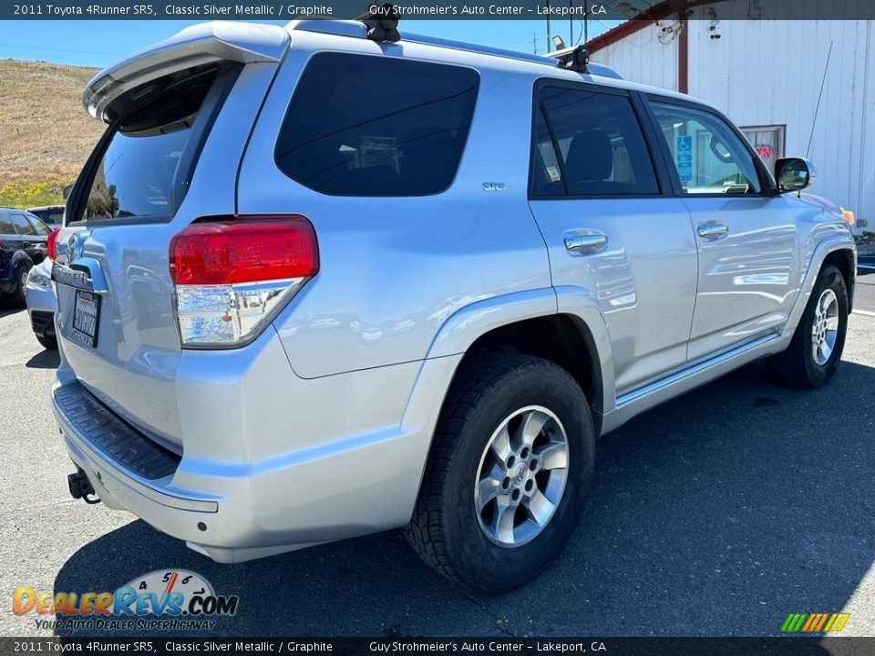 2011 Toyota 4Runner SR5 Classic Silver Metallic / Graphite Photo #6