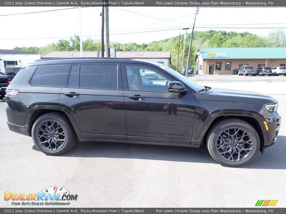 2023 Jeep Grand Cherokee L Summit 4x4 Rocky Mountain Pearl / Tupelo/Black Photo #7