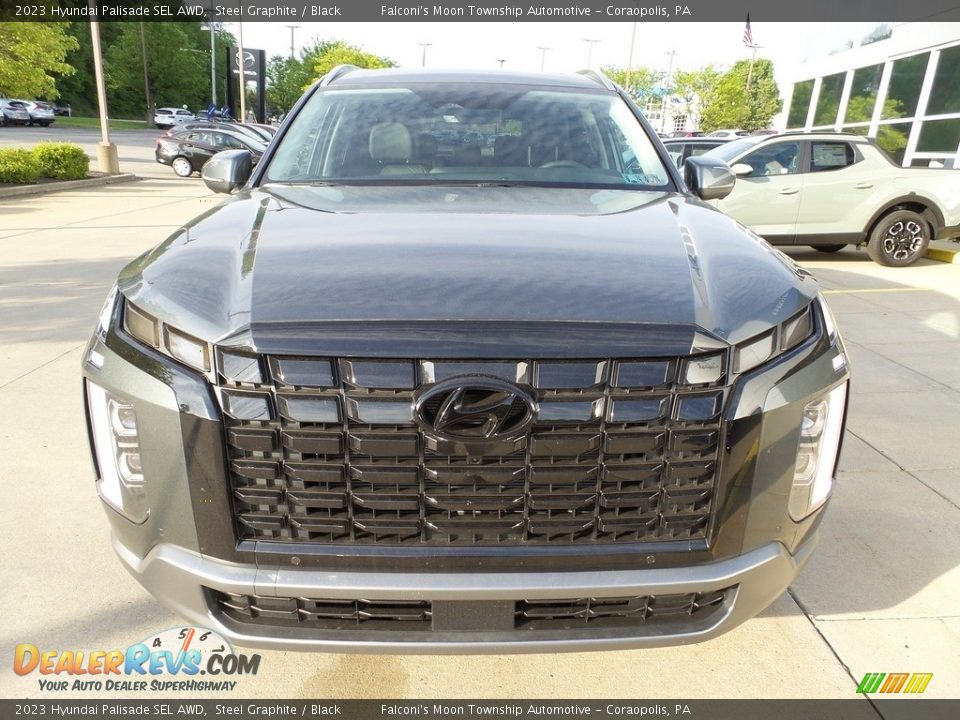 2023 Hyundai Palisade SEL AWD Steel Graphite / Black Photo #8