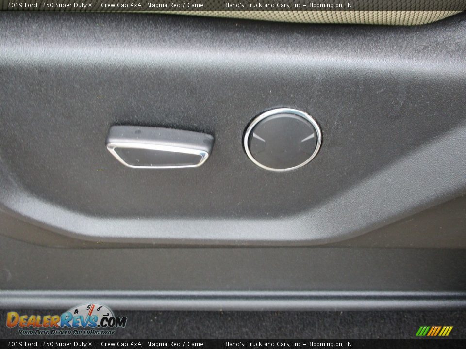 2019 Ford F250 Super Duty XLT Crew Cab 4x4 Magma Red / Camel Photo #9