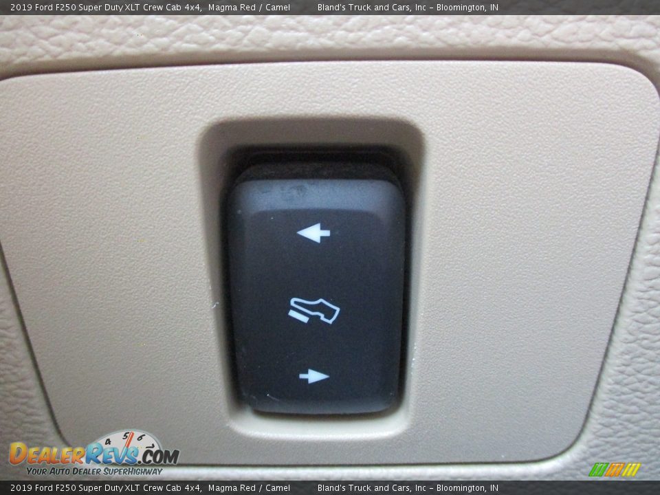2019 Ford F250 Super Duty XLT Crew Cab 4x4 Magma Red / Camel Photo #12