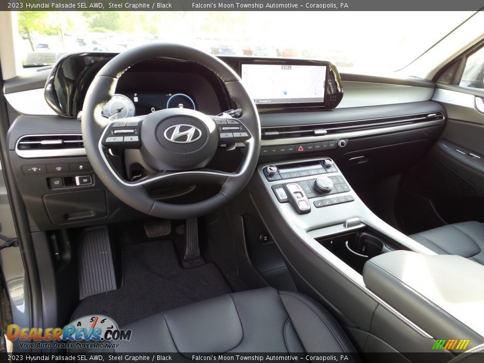 Front Seat of 2023 Hyundai Palisade SEL AWD Photo #14