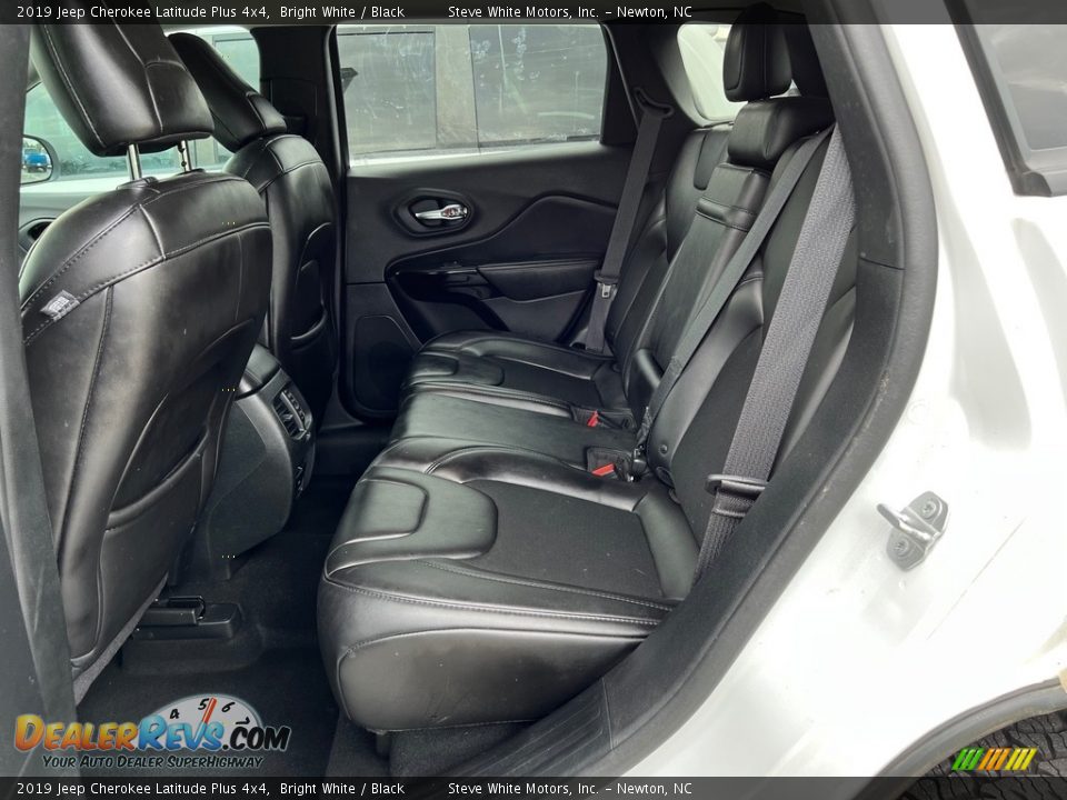 Rear Seat of 2019 Jeep Cherokee Latitude Plus 4x4 Photo #14