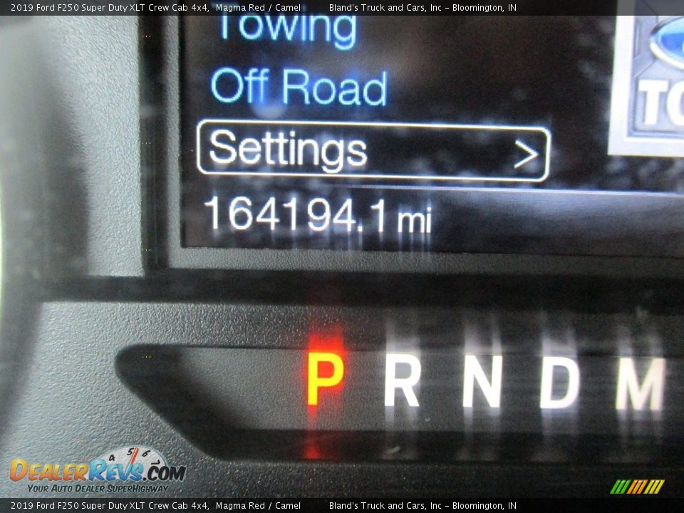 2019 Ford F250 Super Duty XLT Crew Cab 4x4 Magma Red / Camel Photo #15