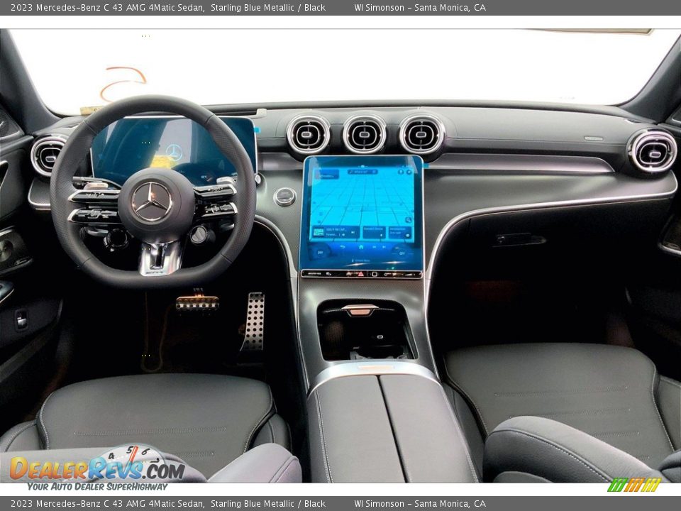 Dashboard of 2023 Mercedes-Benz C 43 AMG 4Matic Sedan Photo #6