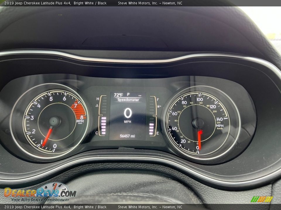 2019 Jeep Cherokee Latitude Plus 4x4 Gauges Photo #20