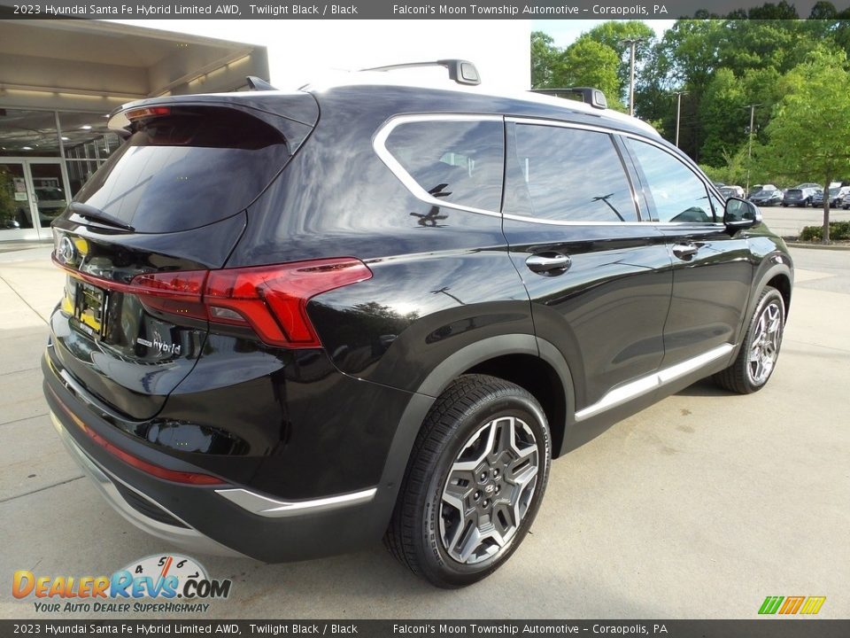 2023 Hyundai Santa Fe Hybrid Limited AWD Twilight Black / Black Photo #2