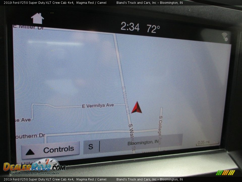 2019 Ford F250 Super Duty XLT Crew Cab 4x4 Magma Red / Camel Photo #22