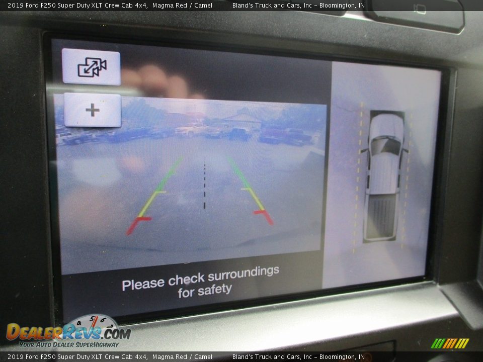 2019 Ford F250 Super Duty XLT Crew Cab 4x4 Magma Red / Camel Photo #23