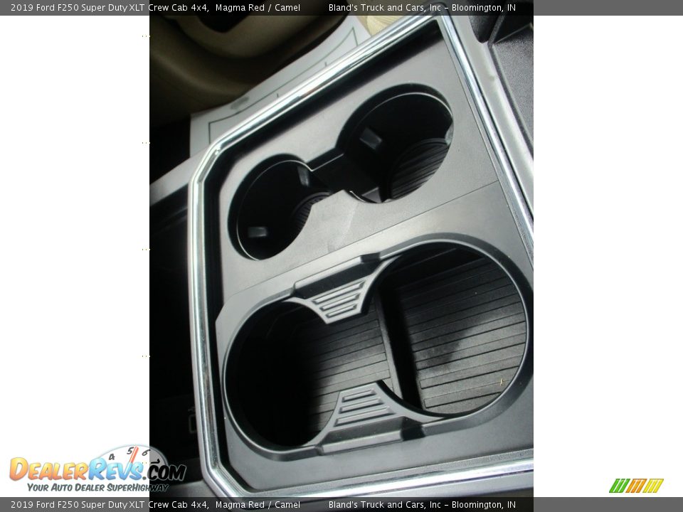 2019 Ford F250 Super Duty XLT Crew Cab 4x4 Magma Red / Camel Photo #27
