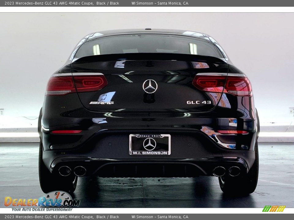 2023 Mercedes-Benz GLC 43 AMG 4Matic Coupe Black / Black Photo #3