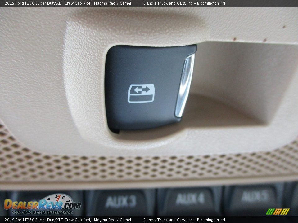 2019 Ford F250 Super Duty XLT Crew Cab 4x4 Magma Red / Camel Photo #30