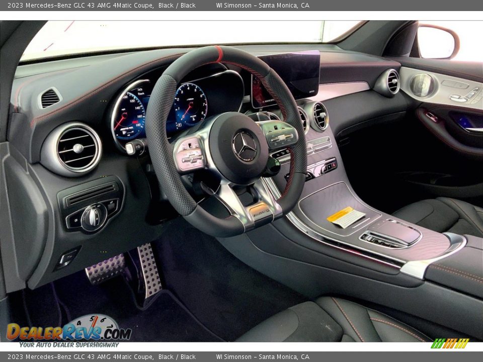 Front Seat of 2023 Mercedes-Benz GLC 43 AMG 4Matic Coupe Photo #4