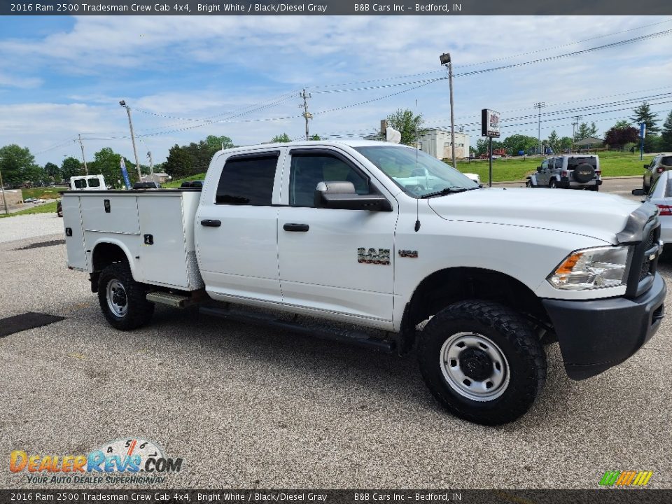 2016 Ram 2500 Tradesman Crew Cab 4x4 Bright White / Black/Diesel Gray Photo #29