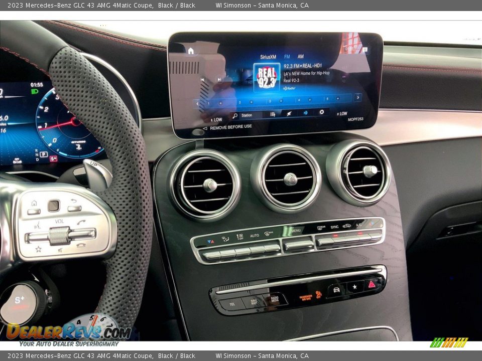 Controls of 2023 Mercedes-Benz GLC 43 AMG 4Matic Coupe Photo #7