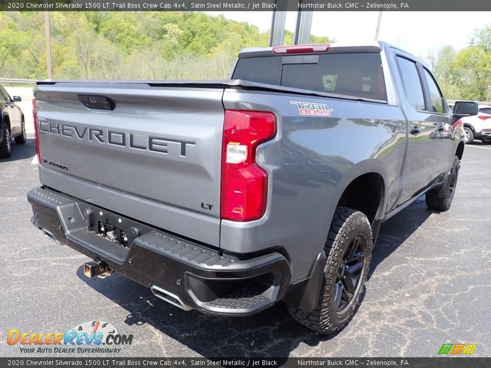 2020 Chevrolet Silverado 1500 LT Trail Boss Crew Cab 4x4 Satin Steel Metallic / Jet Black Photo #6