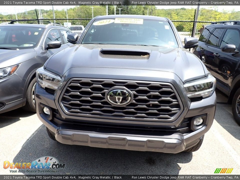 2021 Toyota Tacoma TRD Sport Double Cab 4x4 Magnetic Gray Metallic / Black Photo #2