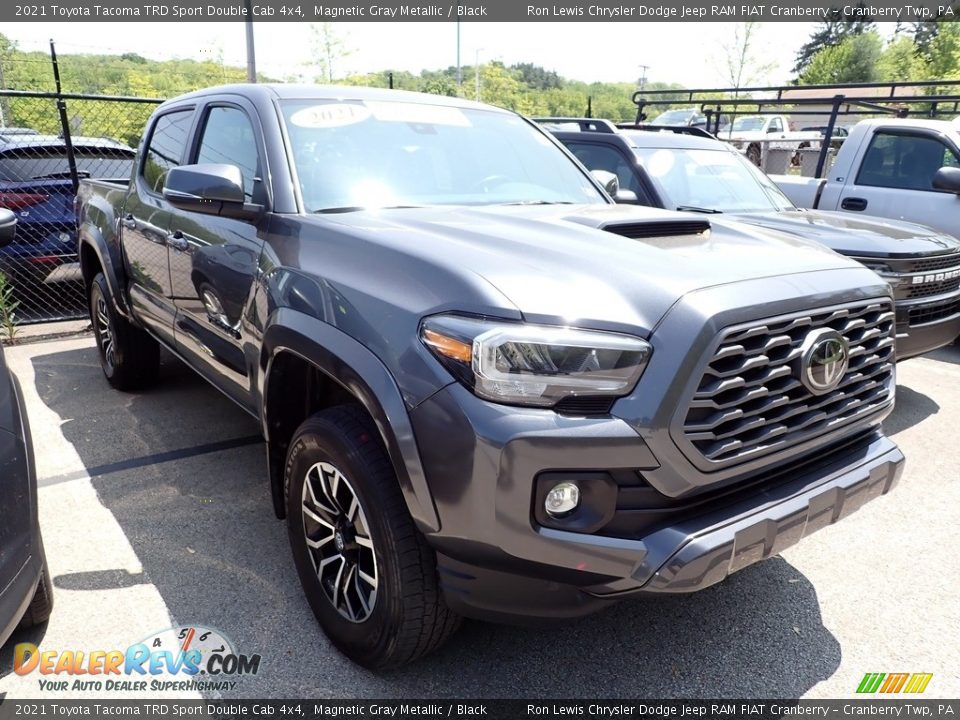 2021 Toyota Tacoma TRD Sport Double Cab 4x4 Magnetic Gray Metallic / Black Photo #3