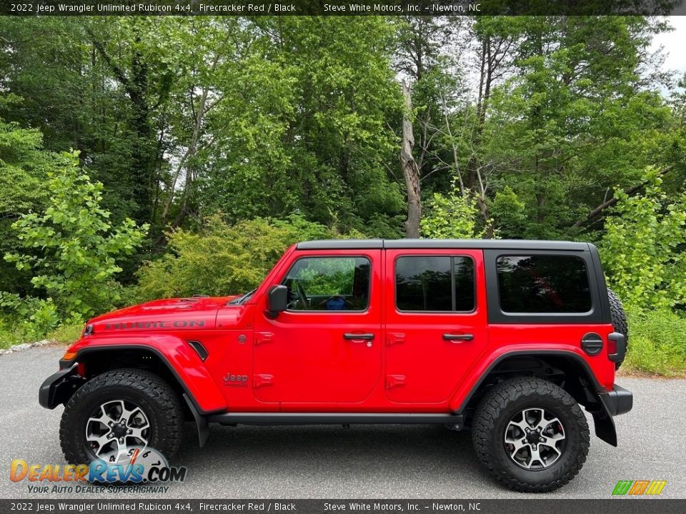 Firecracker Red 2022 Jeep Wrangler Unlimited Rubicon 4x4 Photo #1