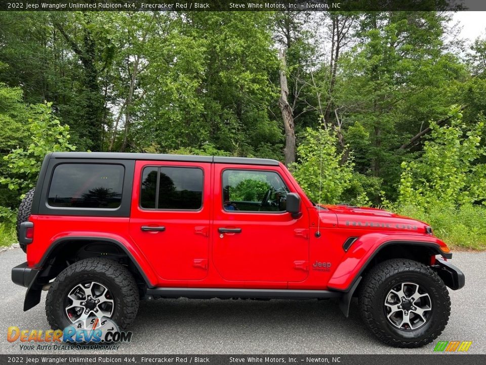 Firecracker Red 2022 Jeep Wrangler Unlimited Rubicon 4x4 Photo #5