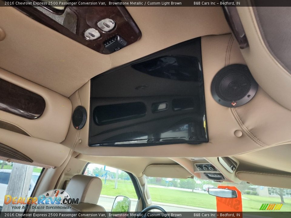 Entertainment System of 2016 Chevrolet Express 2500 Passenger Conversion Van Photo #9