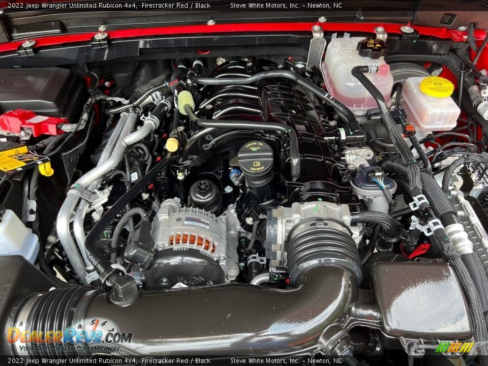 2022 Jeep Wrangler Unlimited Rubicon 4x4 3.6 Liter DOHC 24-Valve VVT V6 Engine Photo #9