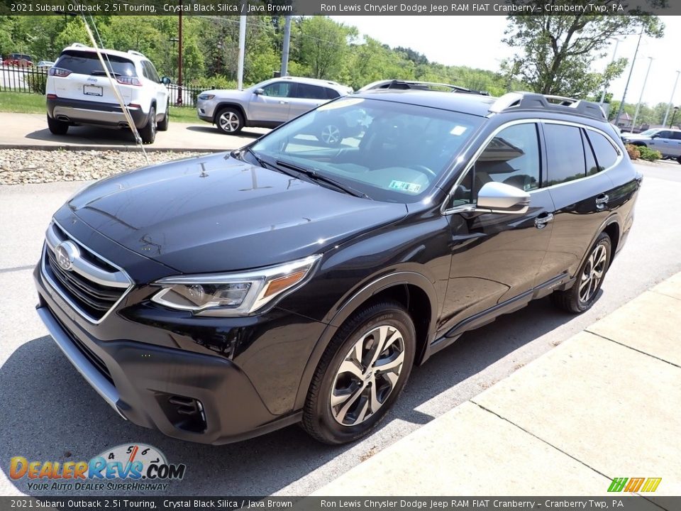 2021 Subaru Outback 2.5i Touring Crystal Black Silica / Java Brown Photo #4