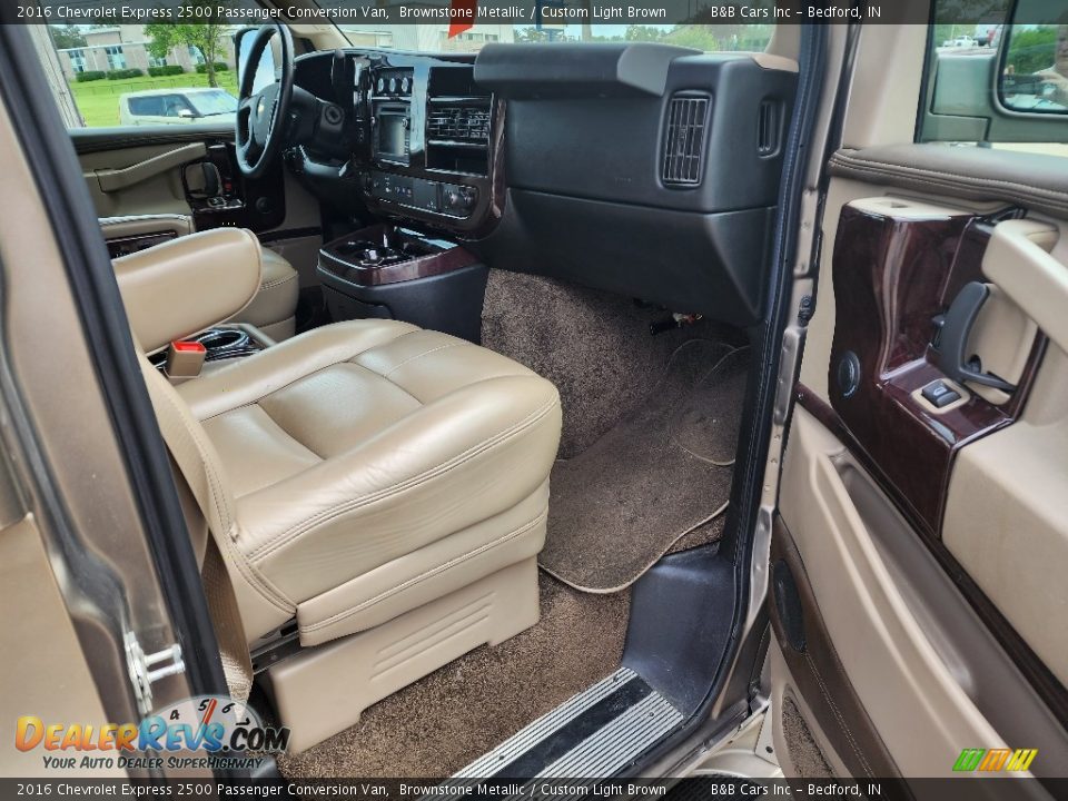 Front Seat of 2016 Chevrolet Express 2500 Passenger Conversion Van Photo #14