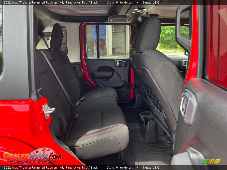 2022 Jeep Wrangler Unlimited Rubicon 4x4 Firecracker Red / Black Photo #16
