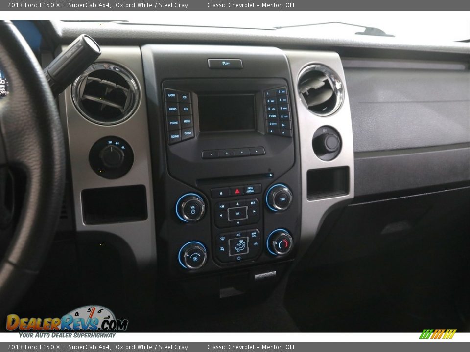 2013 Ford F150 XLT SuperCab 4x4 Oxford White / Steel Gray Photo #10
