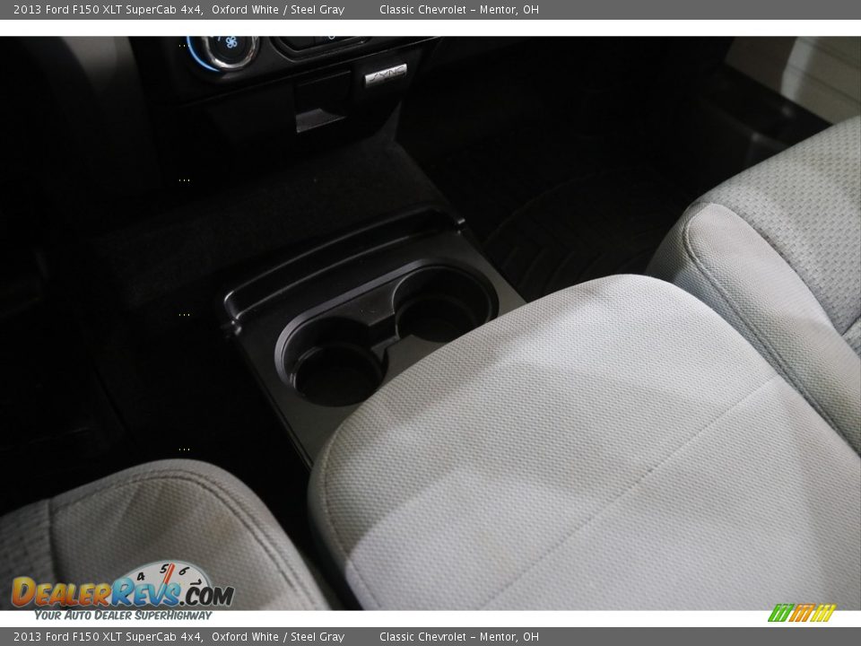 2013 Ford F150 XLT SuperCab 4x4 Oxford White / Steel Gray Photo #14