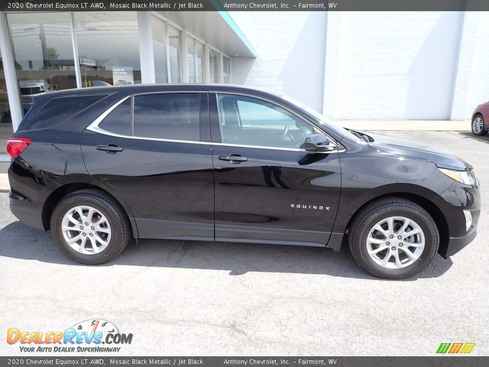 2020 Chevrolet Equinox LT AWD Mosaic Black Metallic / Jet Black Photo #2