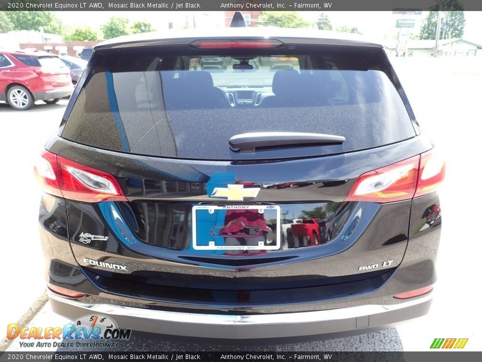 2020 Chevrolet Equinox LT AWD Mosaic Black Metallic / Jet Black Photo #4
