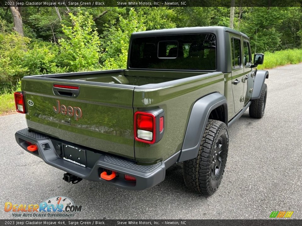 2023 Jeep Gladiator Mojave 4x4 Sarge Green / Black Photo #6