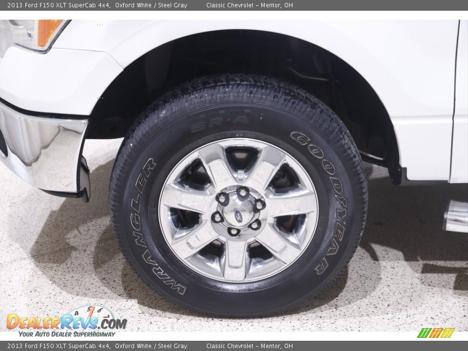 2013 Ford F150 XLT SuperCab 4x4 Oxford White / Steel Gray Photo #20