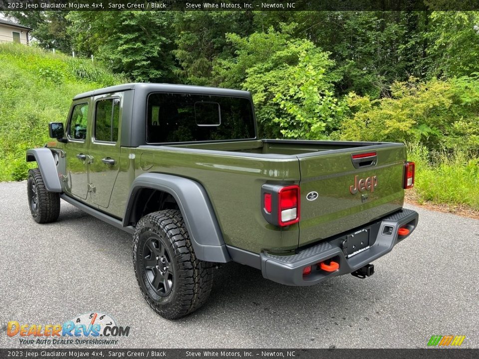 2023 Jeep Gladiator Mojave 4x4 Sarge Green / Black Photo #9